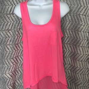 Hot pink XL muscle tee
